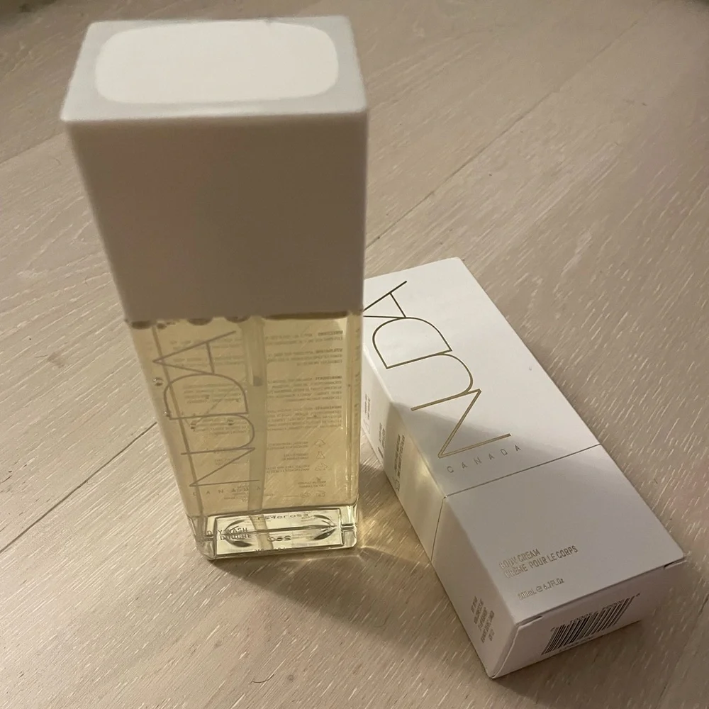 NUDA Canada Body Cream and Body Wash‎ Duo